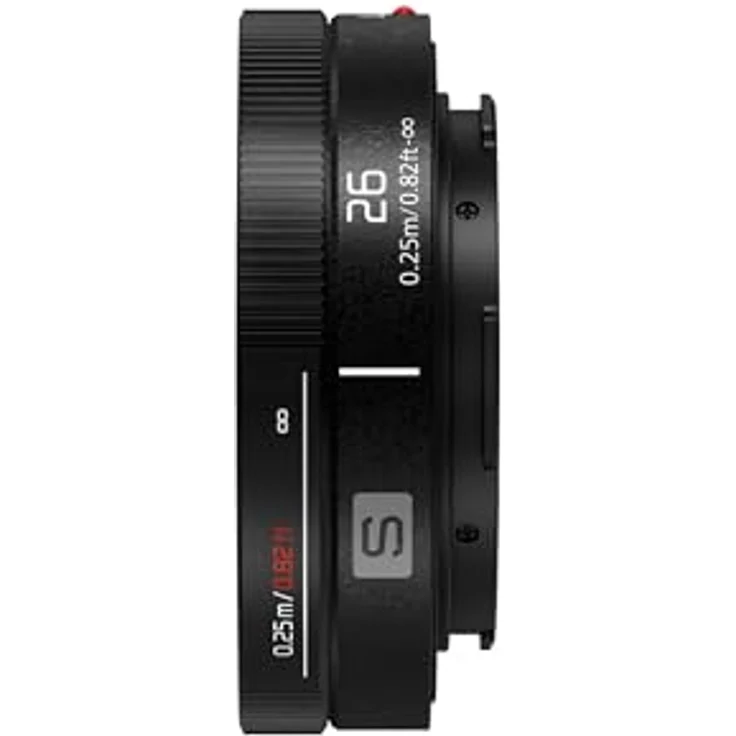 Panasonic Lumix S F/8 Pancake-Objektiv 26 mm, Weitwinkel, manuelle Fokussierung, schwarz – Bild 9