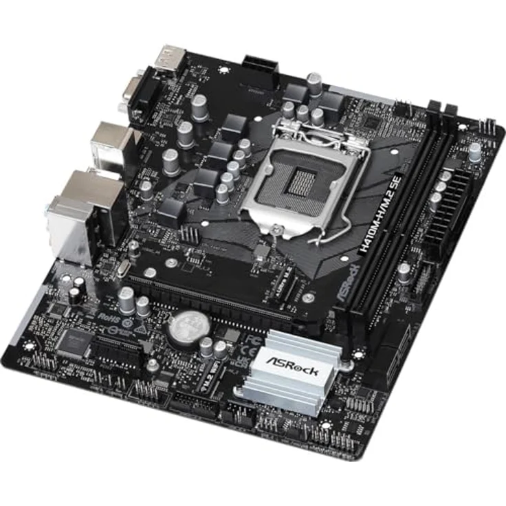 ASRock Płyta główna H410M-H/M.2 SE, Mainboard mit H410M-HM2SE – Bild 4