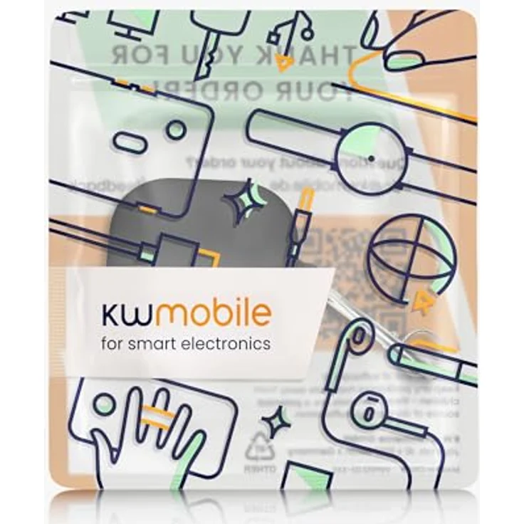 kwmobile Kopfhörer-Schutzhülle für Samsung Galaxy Buds 4 / Buds 4 Pro, TPU Silikon Case mit Karabiner, stoßfest und kratzsicher – Bild 7