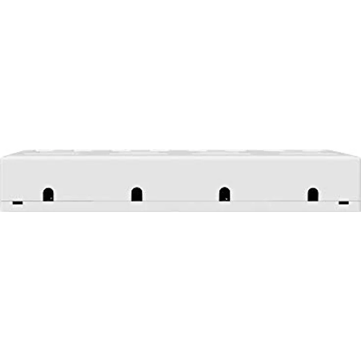 Goobay Wandgehäuse 79426, 8-Port Kunststoffgehäuse mit Beschriftungsfeld, weiß – Bild 2