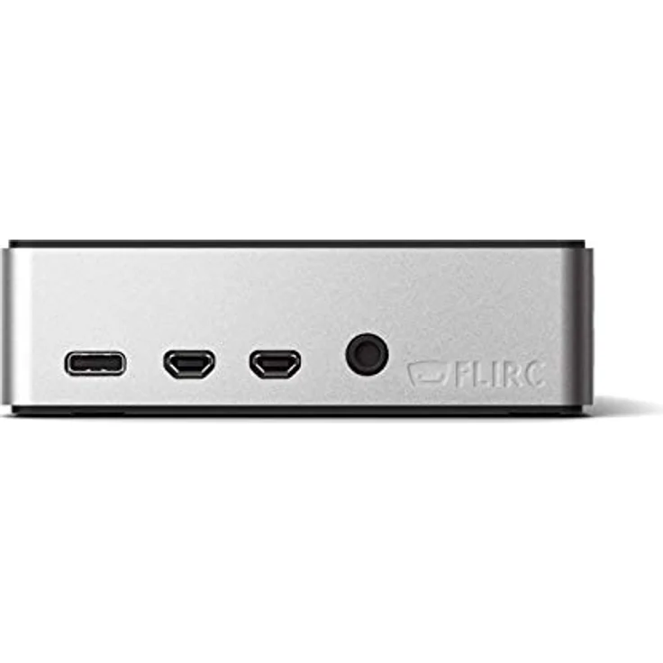 FLIRC Case - Aluminium Gehäuse für Raspberry Pi 4, silber/schwarz – Bild 5