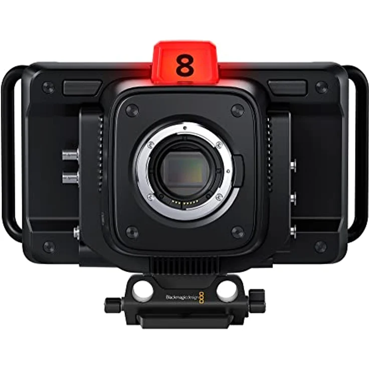 Blackmagic Design Studio Camera 6K Pro, Schulter-Camcorder mit 6K-Super-35 Sensor und integrierten ND-Filtern, schwarz – Bild 2