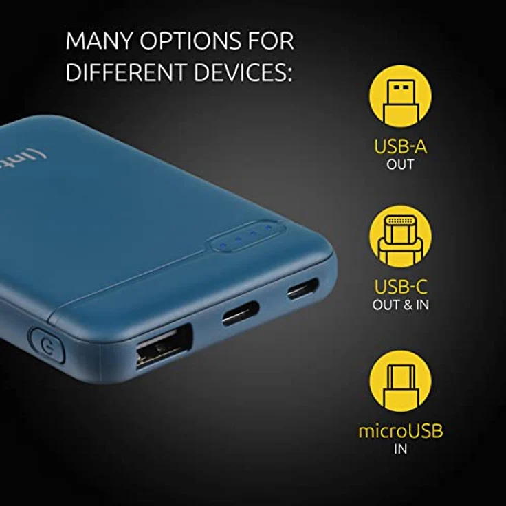 Intenso 7313527 Powerbank XS 5000, externes Ladegerät (5000mAh, geeignet für Smartphone/Tablet PC/MP3 Player/Digitalkamera) Petrol – Bild 2