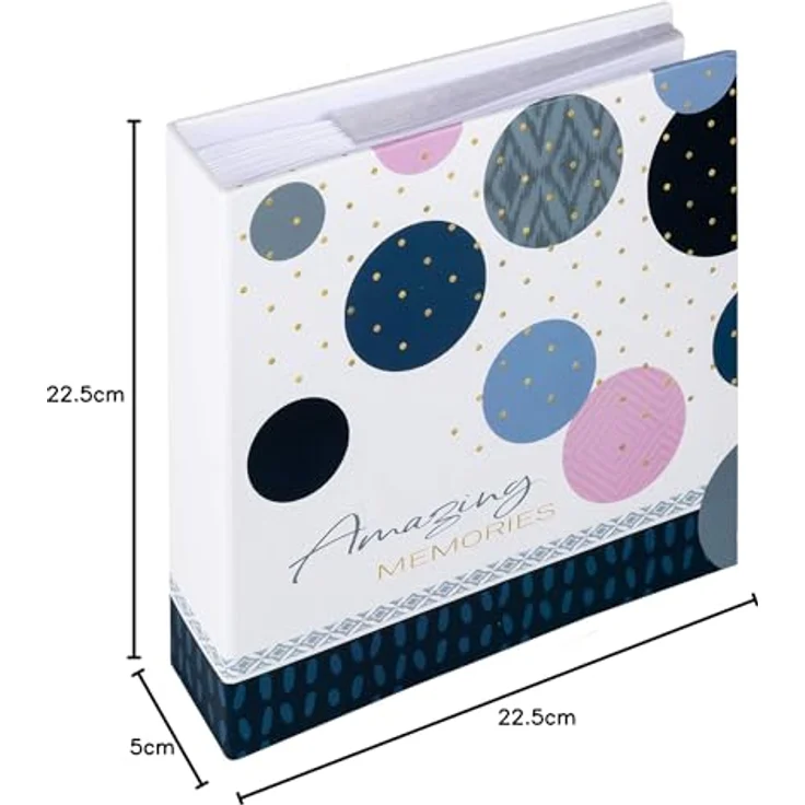 Walther Amazing Memories blau 10x15 200 Fotos Memo ME486L (ME-486-L) - Preisvergleich – Bild 5