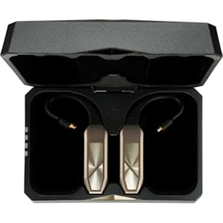 iFi Go Pod Max, High-Fidelity TWS Bluetooth 5.4 DAC für IEMs mit 35H Spielzeit, verlustfreies LDAC/aptX Adaptive, UVC-Sterilisation, Qi Wireless & USB-C Schnellladung