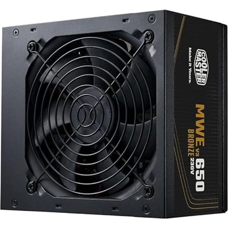 Cooler Master MWE Bronze 650 V3 230V A/EU Cable, Netzteil mit hoher Effizienz – Bild 1