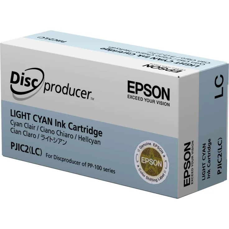 Epson PJiC7 Druckerpatrone hellcyan, 31,5ml Tintenpatrone (C13S02)