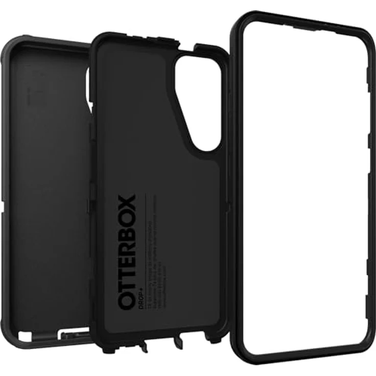 OtterBox Defender Hülle für Samsung Galaxy S25+, stoßfest, sturzsicher, Ultra-robust, schützende Hülle, 7X getestet nach Militärstandard, Schwarz – Bild 4