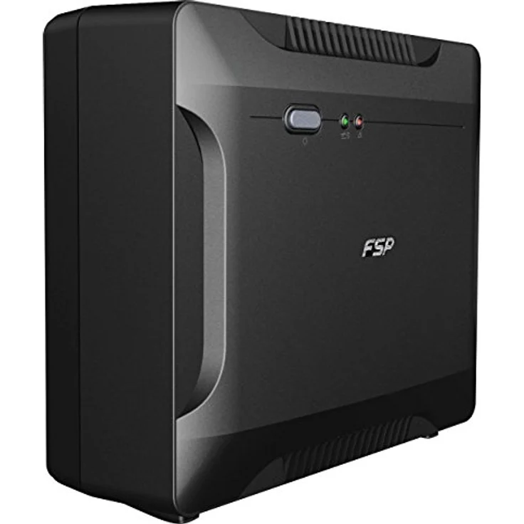 FSP PPF4800305 Fortron Nano 800 USV 800VA-480W, 230V-50HZ, Offline, 1x12V 9AH, 2xSCHUKO Schwarz – Bild 2