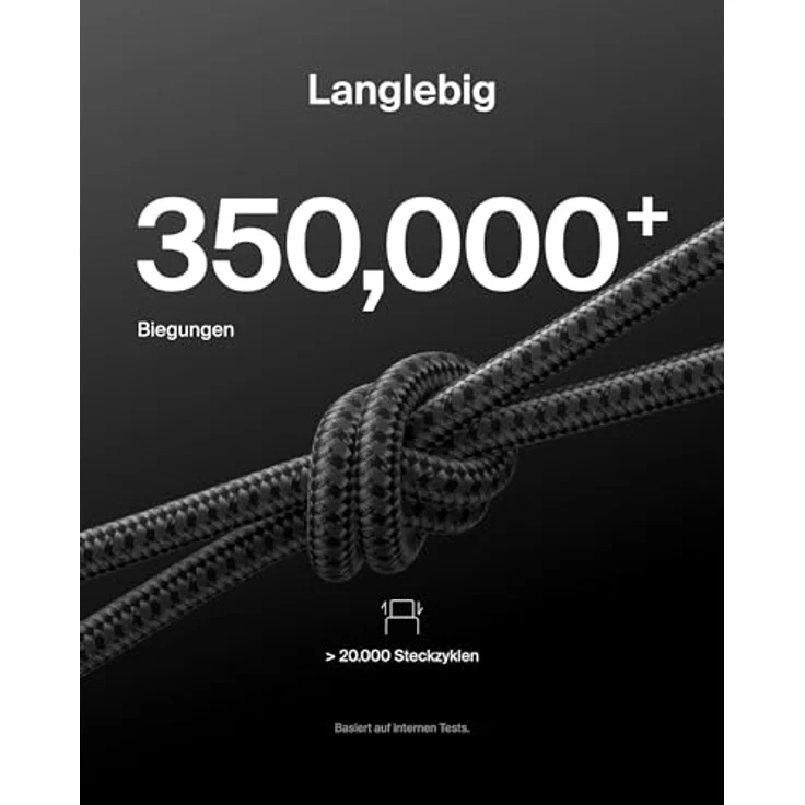 Belkin CAB026hq1M, geflochtenes USB-C auf Micro-USB-Kabel, 1 m, bis zu 15 W Ladeleistung, universelle Kompatibilität – Bild 5