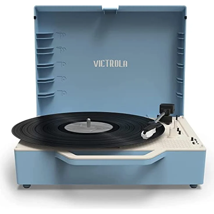 Victrola Re-Spin Blue: Der Vintage-Plattenspieler mit einem modernen Touch – Bild 2