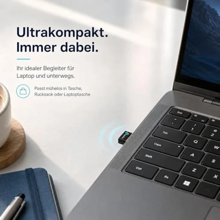 TP-Link UB600, Bluetooth 6.0 Adapter Dongle für PC, kompakt, Plug & Play für Windows 11/10/8.1/7 – Bild 5