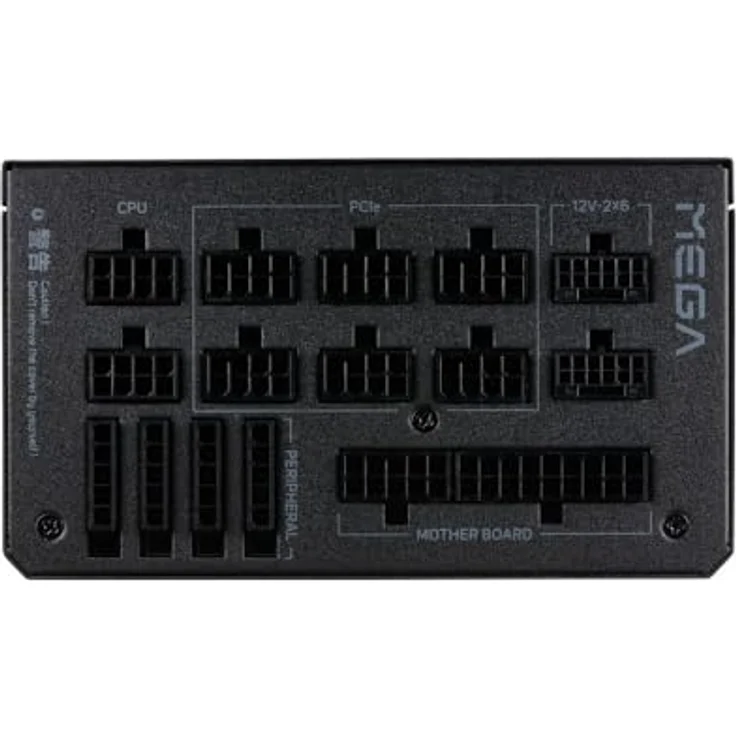 Fortron Mega TI (1350 W), PC Netzteil mit 80 PLUS Titanium-Zertifizierung und hochwertigen, flexiblen Kabeln – Bild 4