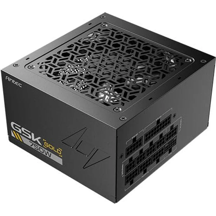 Antec Netzteil GSK 750 EC ATX3.1/Gen5/F-Modular/80+ Gold, schwarz – Bild 1
