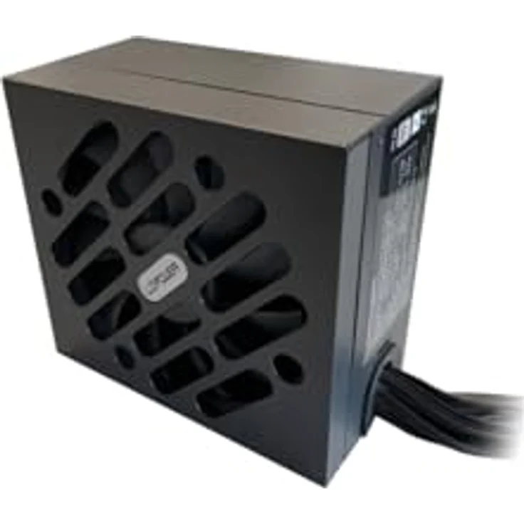 LC-Power LC400SI V2.31 PC-Netzteil, 400 W, 80 PLUS Standard, ATX V2.31, schwarze Flachbandkabel, 140-mm-Lüfter – Bild 3