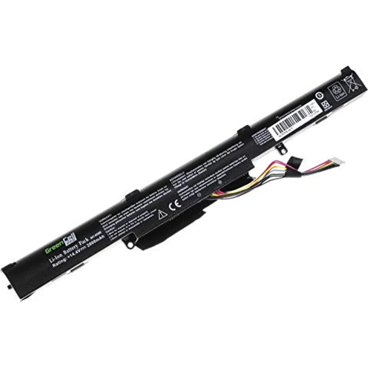 Green Cell Laptop-Batterie für ASUS A41-X550E, Lithium-Ionen, 4 Zellen, 2200 mAh, Schwarz, passend für F550, F750, K550, K750, R510, R750, X550, X750 – Bild 5