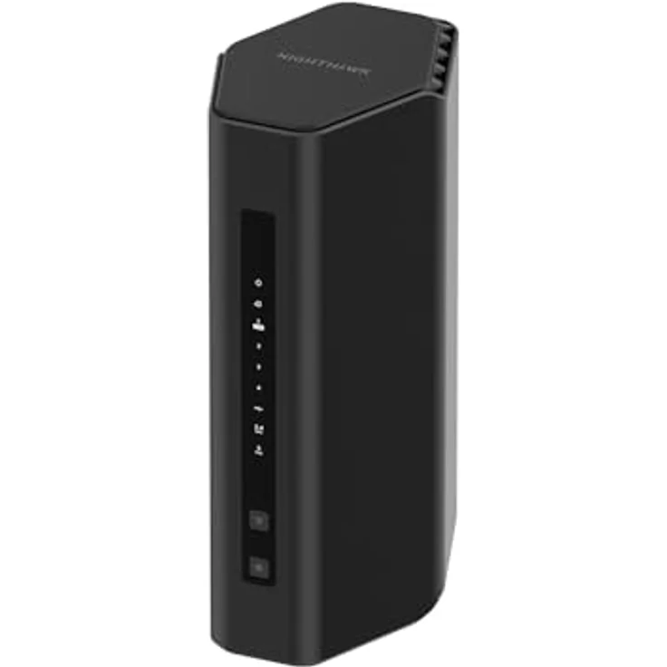 Netgear Nighthawk Dual-Band WiFi 7-Router (RS200) – WLAN-Geschwindigkeit bis zu 6,5 GBit/s – Abdeckung bis zu 185 m², 80 Geräte – 2,5-Gig-Internetanschluss – Bild 1