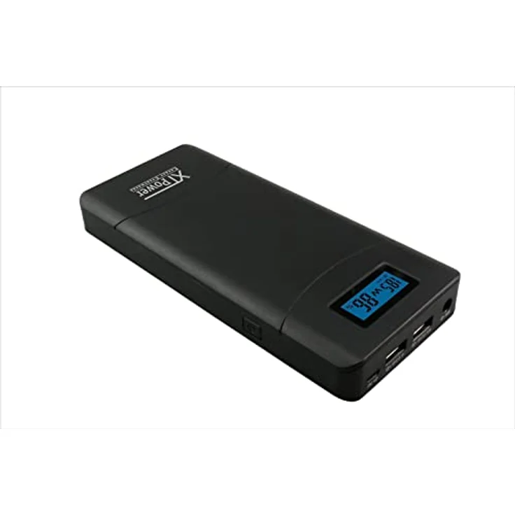XTPower® XT-20000QC3 Powerbank moderner DC + USB QC3 Akku mit 20400mAh - 1x USB, 1x USB QC3 und DC Anschluss von 12 bis 24V 65W max. - Power Bank für Laptop, Tablet, iPhone, Galaxy, UVM. – Bild 1
