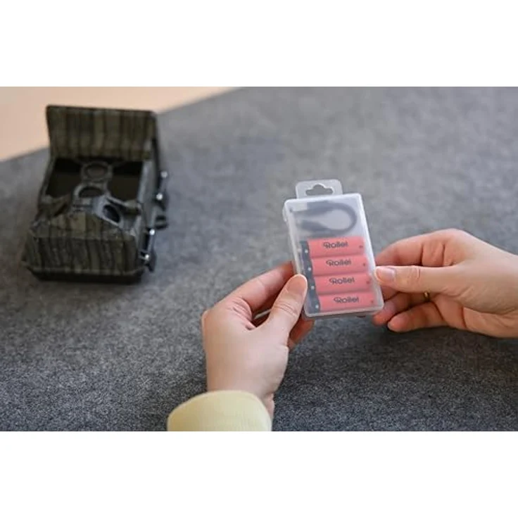 ROLLEI AA Li-Ion Akku (LR6) mit USB-C, 4er-Pack, 1.5 V, 1.332 mAh, Hochleistungsakkus für Alltagsgeräte – Bild 2