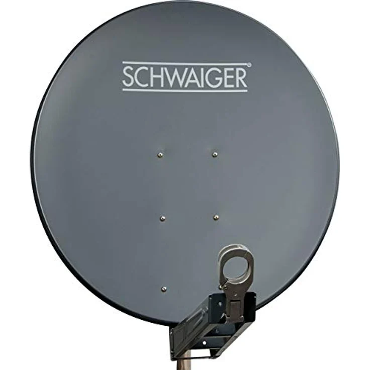 Schwaiger SPI085PA011 Aluminium Offset-Antenne 85 cm, Premiumklasse, anthrazit – Bild 5
