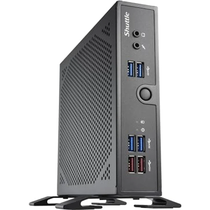 Shuttle XPC slim DS50U3, Barebone Slim-PC mit Core i3 i3-1315U 1.2 GHz, 0 GB RAM, Schwarz – Bild 4