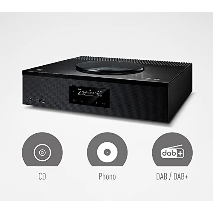Technics Premium CD-Netzwerk-Receiver (Bluetooth, CD-Player, Streaming, Radio, USB) Schwarz, SA-C100EG-K – Bild 2