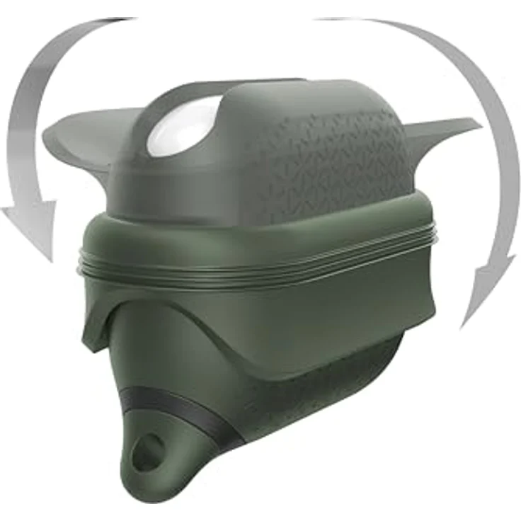 Catalyst Waterproof Case Special Edition für AirPods Pro, IP67 Schutzhülle in Army Green mit Fallschutz und Karabinerclip – Bild 4