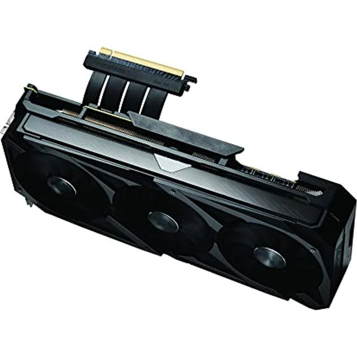 Phanteks (PH-CBRS4.0_FL22 220 mm Flat Line PCI-E Gen4.0 x16 Rise Kabel, 90 Grad Adapter, schwarz – Bild 4