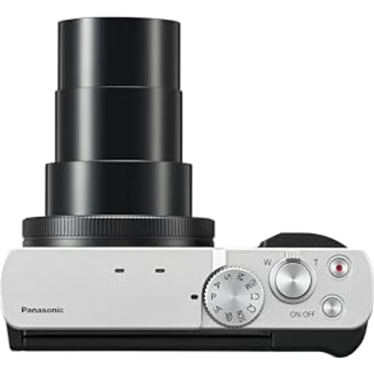Panasonic LUMIX DC-TZ99E-S Kompakte Travel Zoom Kamera, Leica DC-Objektiv, 30-facher Zoom, 24-720mm, 20,3 MP, OIS, 4K 30p Video, 7,6cm klappbarer Monitor, WLAN, Bluetooth, Silber – Bild 2