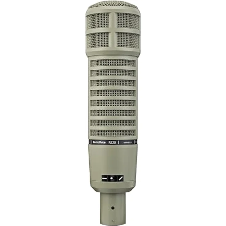 Sonstige Studios Electro-Voice RE20, Dynamisches Handmikrofon für Gesang und Instrumente, robuste Bauweise, Niere-Richtcharakteristik, Low-Cut Schalter mit Brummunterdrückung – Bild 1