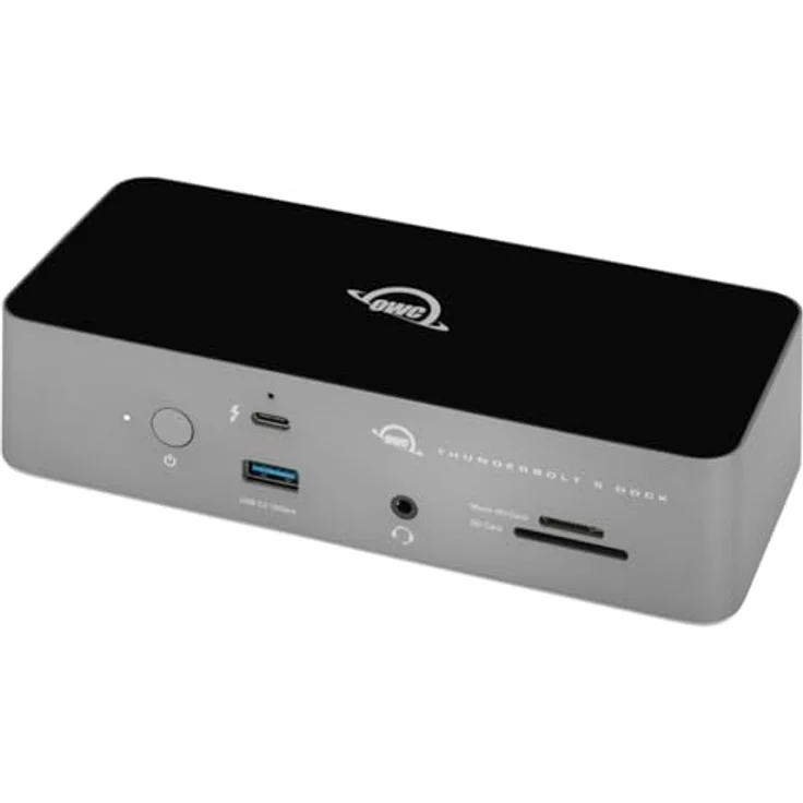 OWC 11-Port Thunderbolt 5 Dock (Thunderbolt, 11 Ports), Dockingstation + USB Hub, Schwarz – Bild 3