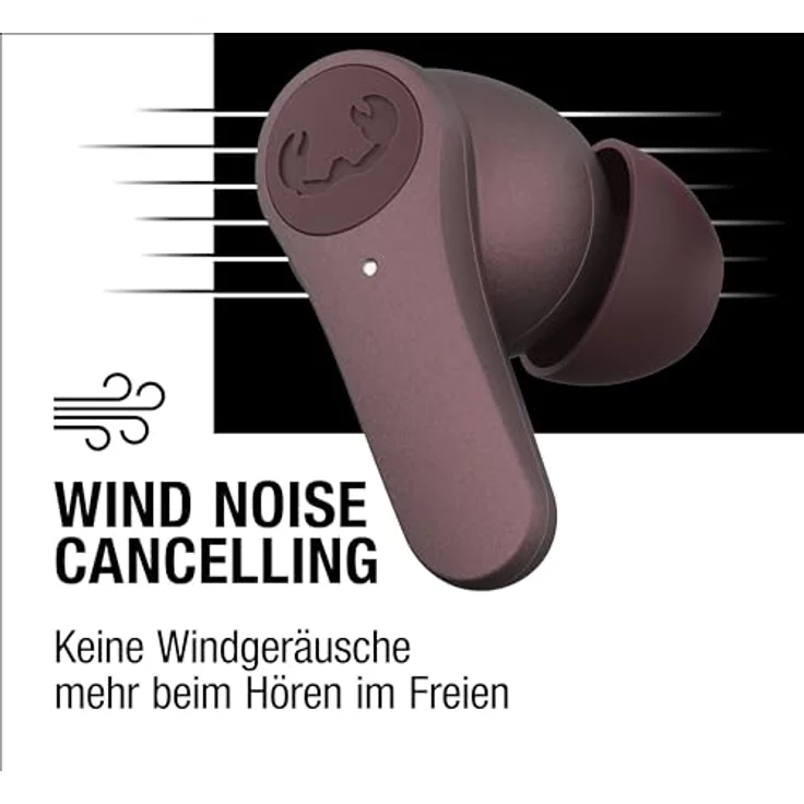 Fresh'N Rebel Twins Rise - Wireless ANC Earbuds with Wireless Charging - Deep Mauve (ANC, 30h, wireless) – Bild 9