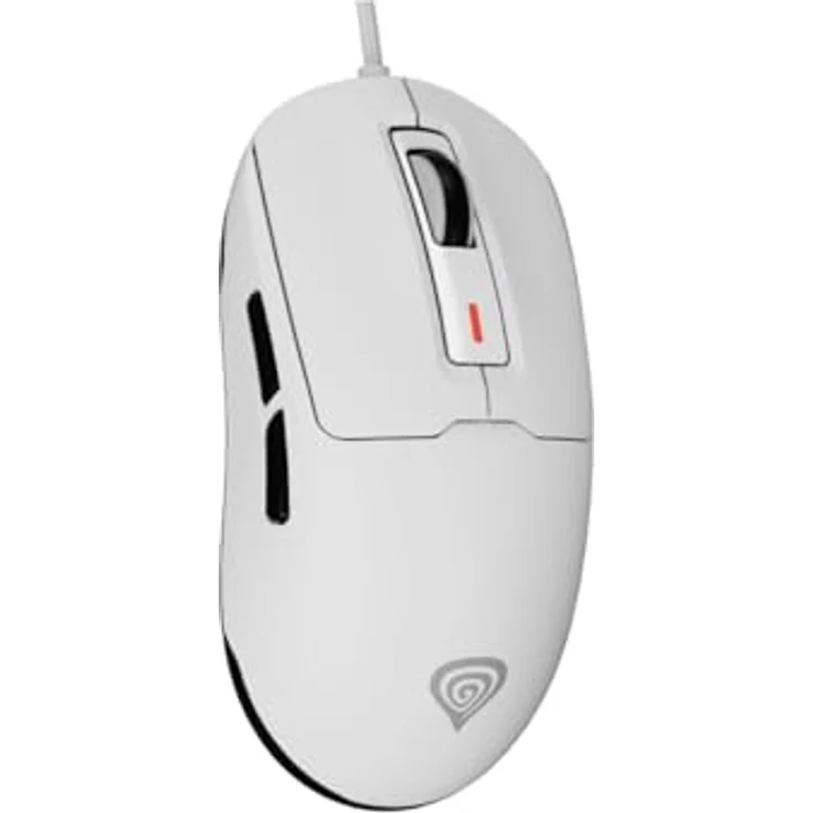 Genesis Maus NMG-2190, Weiß, 12.000 DPI - Mehrfarbige Maus der Marke Genesis mit beeindruckender Präzision – Bild 1