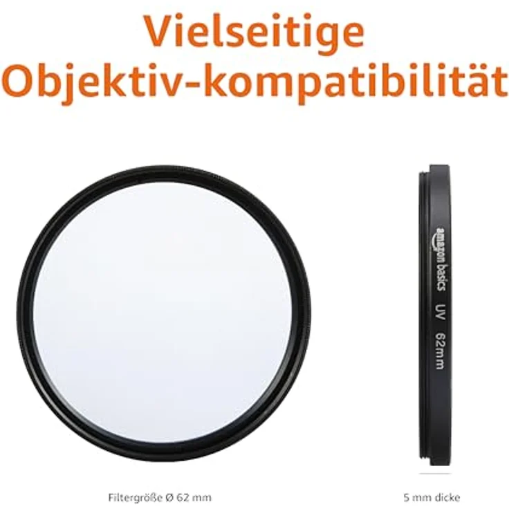 AmazonBasics UV-Sperrfilter - 62mm – Bild 3