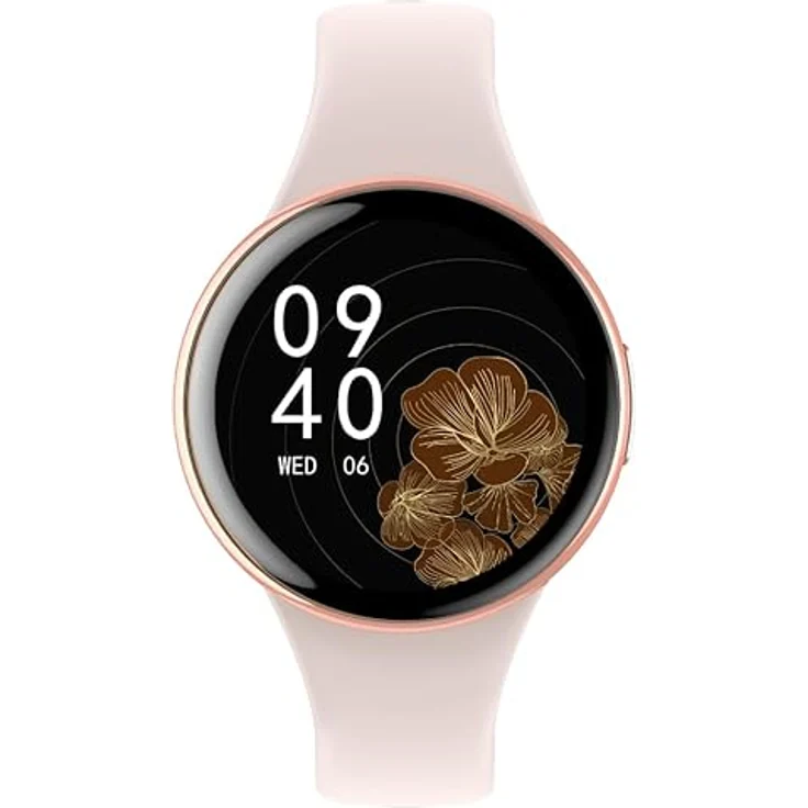 MP myPhone Watch Mini Goldene Metallhülle, 1,04-Zoll Amoled-Bildschirm, IP68, Mehrere Sportmodi, FitCloudPro-App – Bild 4