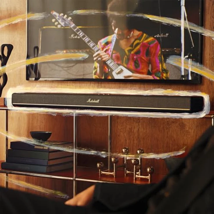 Marshall Heston 120 Soundbar mit Dolby Atmos, Chromecast, HDMI 4K Pass-Through & App-Steuerung für personalisierten Sound – Bild 7