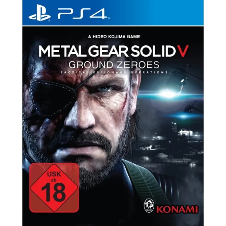 KONAMI Metal Gear Solid V: Ground Zeroes, PS4 Spiel im Adventure-Genre, Deutsch