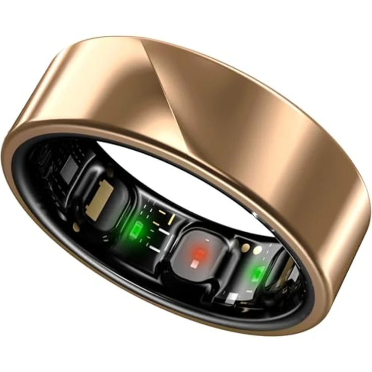 Noise Luna Ring, Smart-Ring zur Schlaf- und Aktivitätsverfolgung, 6 Tage Batterie, Größe 9, AI-unterstützt – Bild 1