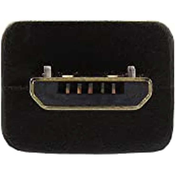 InLine - USB-Verlängerungskabel - Micro-USB Type B (M) bis Micro-USB Type B (W) - USB2.0 - 2,0m - Schwarz (32720P) – Bild 3