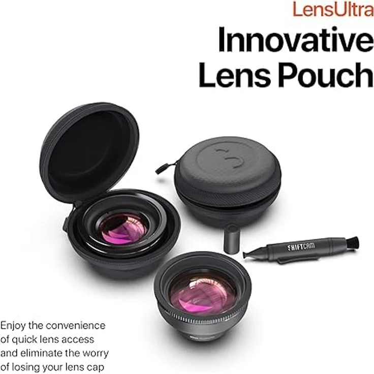 Shiftcam Lensultra 75 mm, Makro-Tele-Objektiv mit 5-10x Zoom, schwarz – Bild 5
