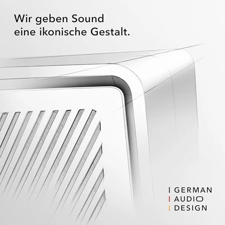 sonoro Prestige Kompaktanlage mit CD Player, Bluetooth, Internetradio (UKW, WLAN, DAB Plus, Spotify, Deezer), 2-Wege Lautsprecher, matt graphit – Bild 5