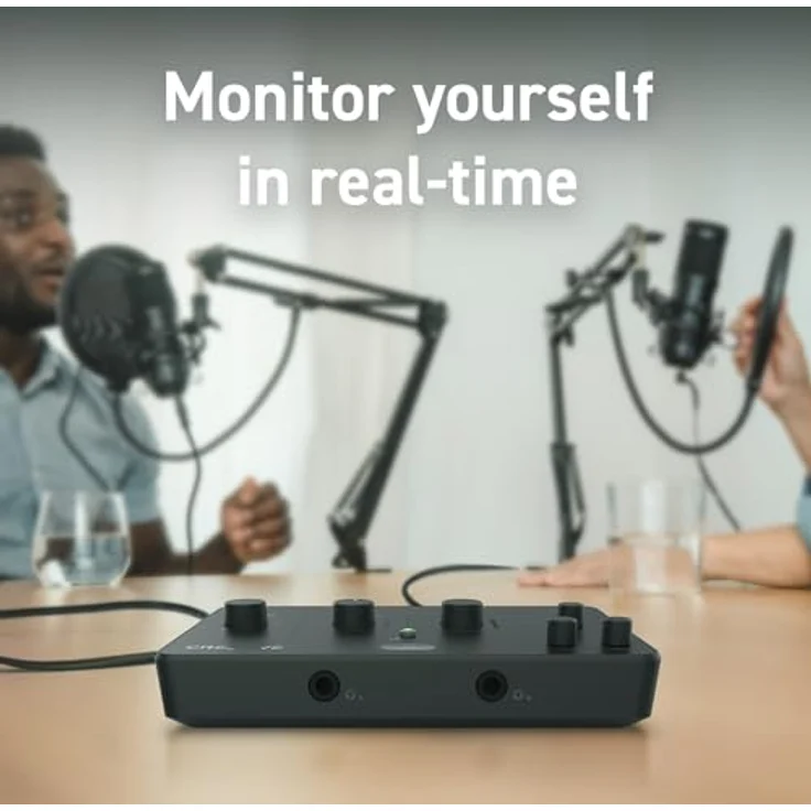 CREATIVE Live! Audio A3 USB Audio Interface, USB-C - Hochauflösende Wiedergabe, 4-Kanal-Mischer, Pegelsteuerung, Latenzfreies Monitoring – Bild 5