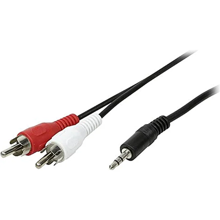 LogiLink Audiokabel 1x 3,5mm -> 2X Cinch St/St 5.00m