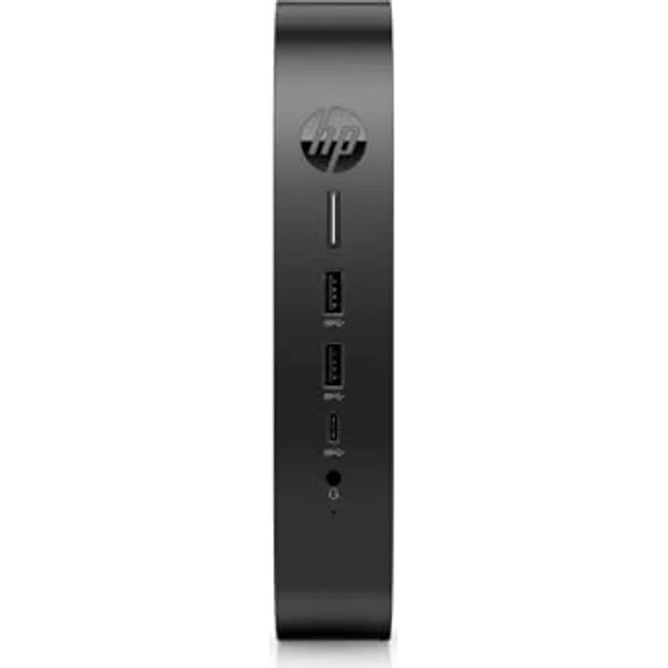 HP Elite t655 Thin Client Ryzen R2314 8GB 32GB eMMC Radeon 1GbE ThinPro - Schwarz