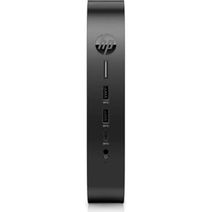 HP Elite t655 Thin Client Ryzen R2314 8GB 32GB eMMC Radeon 1GbE ThinPro - Schwarz – Bild 1