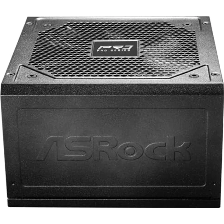 AsRock Pro Series PRO-750B, 750W ATX Netzteil mit 80 PLUS Bronze-Zertifizierung und geräuscharmem 120 mm Lüfter, Schwarz – Bild 4