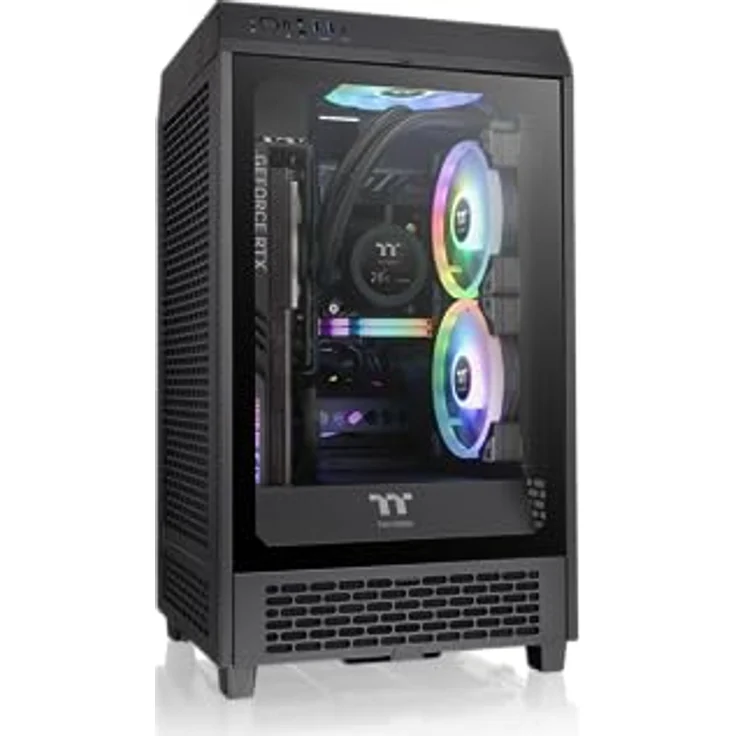 Thermaltake The Tower 200 | Mini Chassis | Black – Bild 1