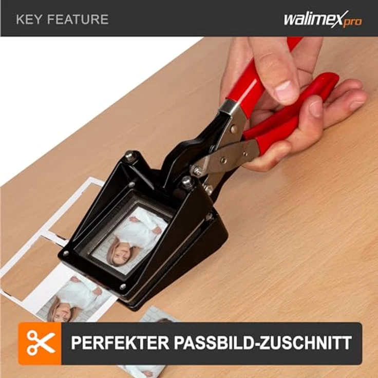 Walimex PS 35x45 mm Passbildstanze – Bild 3