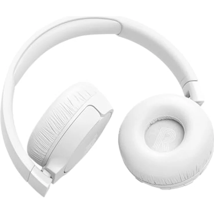 JBL Tune 670NC – Kabellose On-Ear-Kopfhörer mit adaptivem Noise-Cancelling und faltbarem Design – Bis zu 44 Stunden Akkulaufzeit mit Schnellladefunktion – Weiß – Bild 5