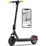 5TH WHEEL E-Scooter V40 Pro, 10 Zoll 400W App Blinker Vollfederung, 400 W, 20 km/h, App-Steuerung, Blinker, Vollfederung, schwarz